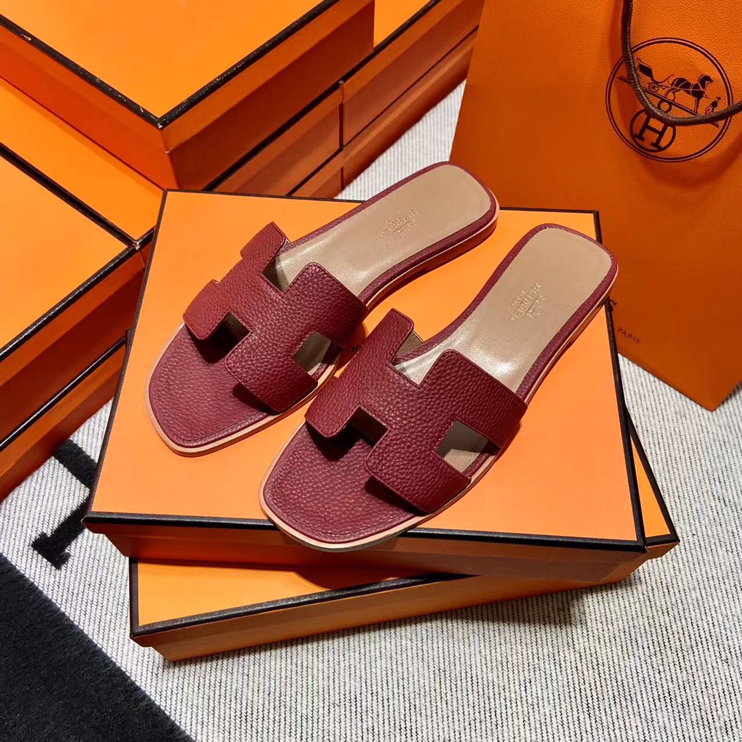 에르메스 올수공 오란 슬리퍼 샌들 토고 25